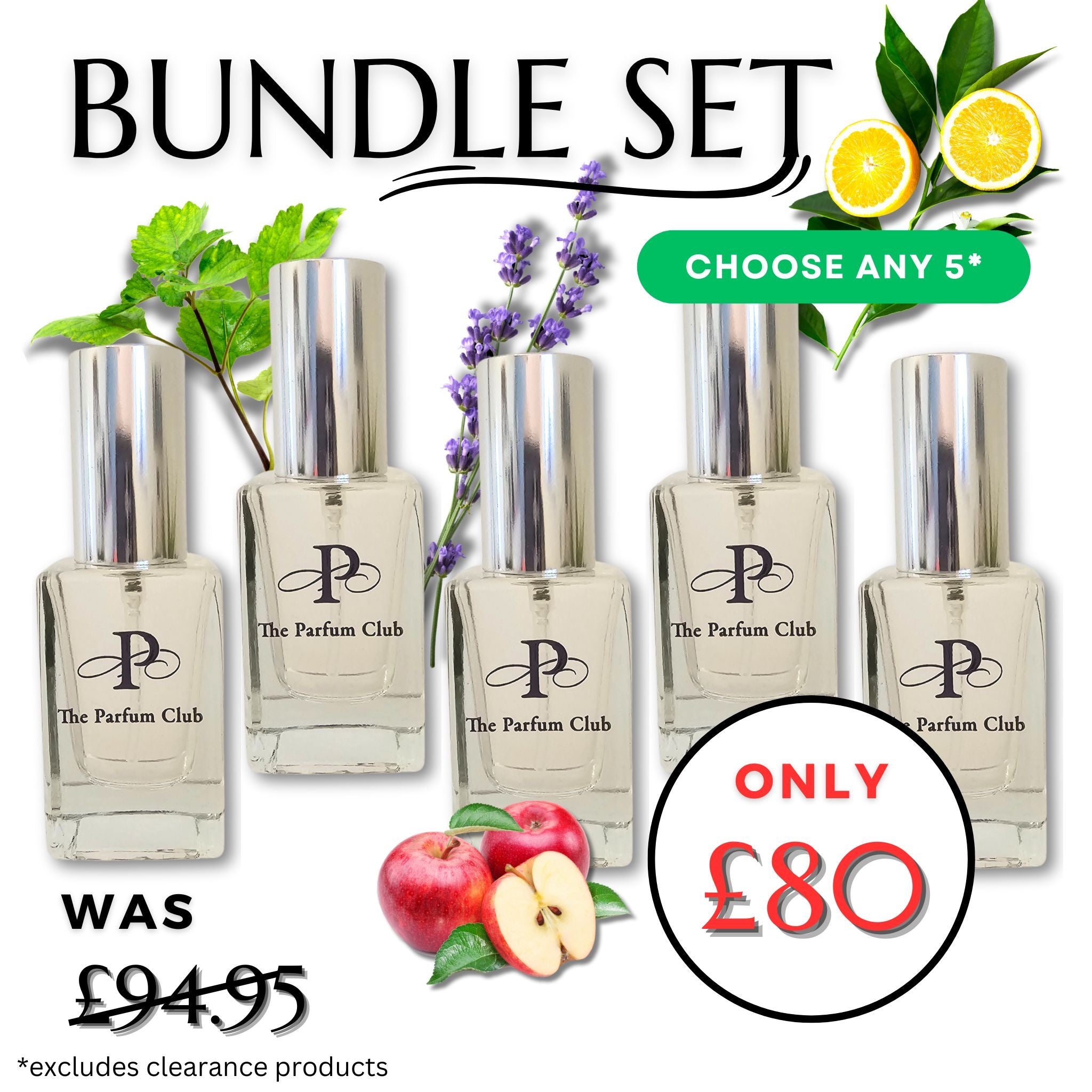 Build Your Own 5 Perfume Bundle